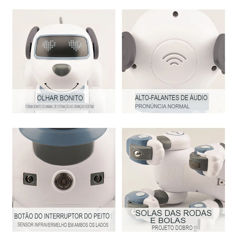 RB PetBot Cão Inteligente - modelo 02 - controle remoto