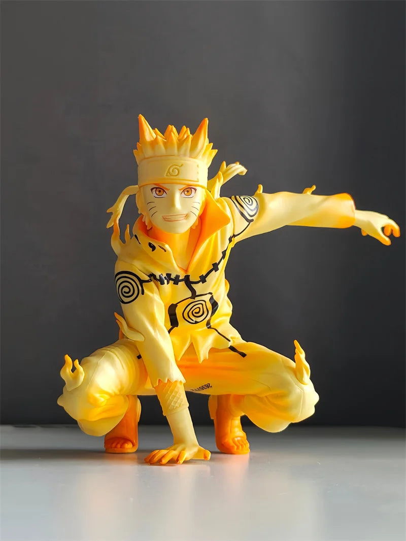 Action Figure Exclusivo de Naruto Modo Kurama 10 cm