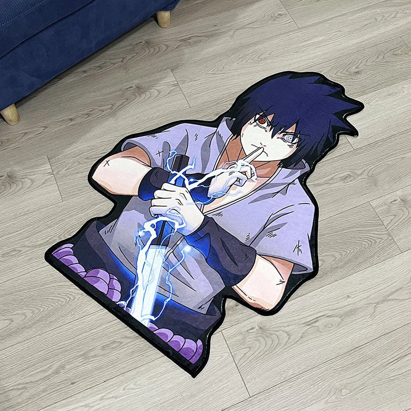 Carpete Sasuke Uchiha personalizado para otakus