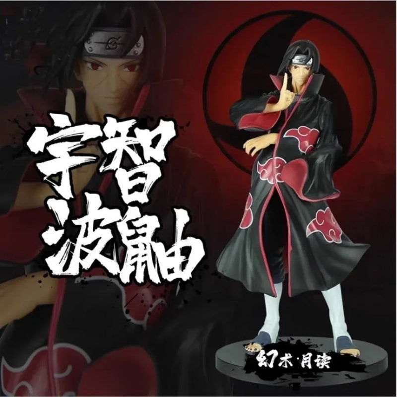 Action Figure - Itachi Uchiha - Anime Naruto Shippuden 23 cm