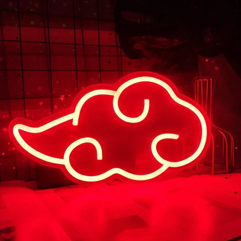 Nuvem Akatsuki - cloud akatsuki led luminária USB