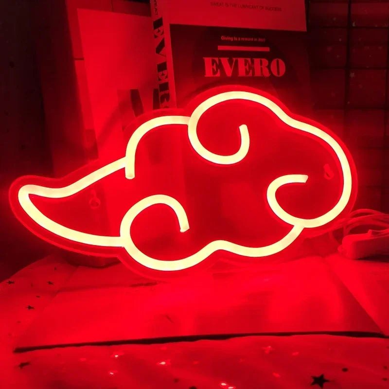 Nuvem Akatsuki - cloud akatsuki led luminária USB