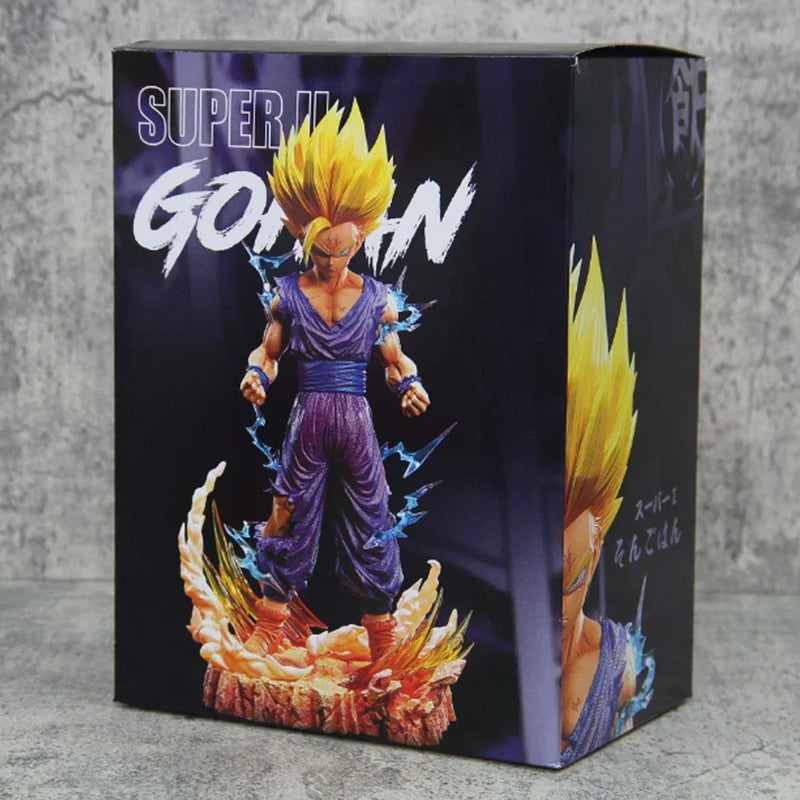 Son Gohan Action Figurine Super Saiyan 2 Cell  Dragon Ball Z Anime Figure 25cm