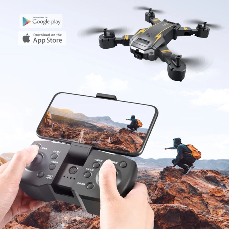 Novo Drone 8K 5G GPS Profissional HD Fotografia Aérea Evitar Obstáculos Helicóptero De Quatro Rotadores Distância RC 1000M