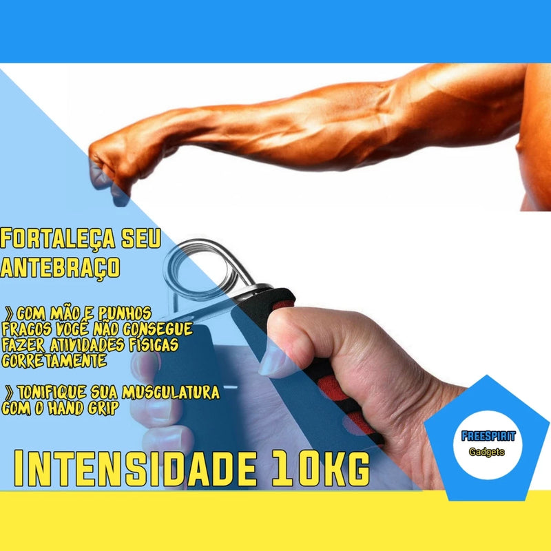 Hand Grip Academia Mãos e Antebraços Fortalecedor Exercício Pronta Entrega